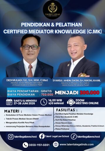 pelatihan-mediator-knowledge-angkatan-1-–-talent-legal-law-school pelatihan-mediator-knowledge-angkatan-1-–-talent-legal-law-school